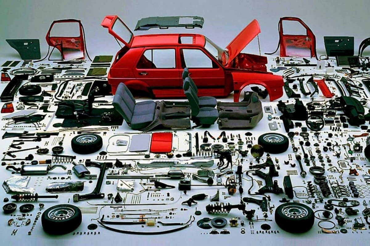 معرفی اجزای خودرو
