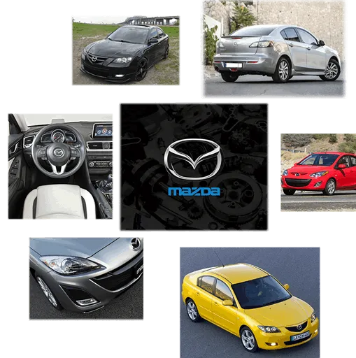 قطعات مشترک مزدا 323 با خودروهای دیگر